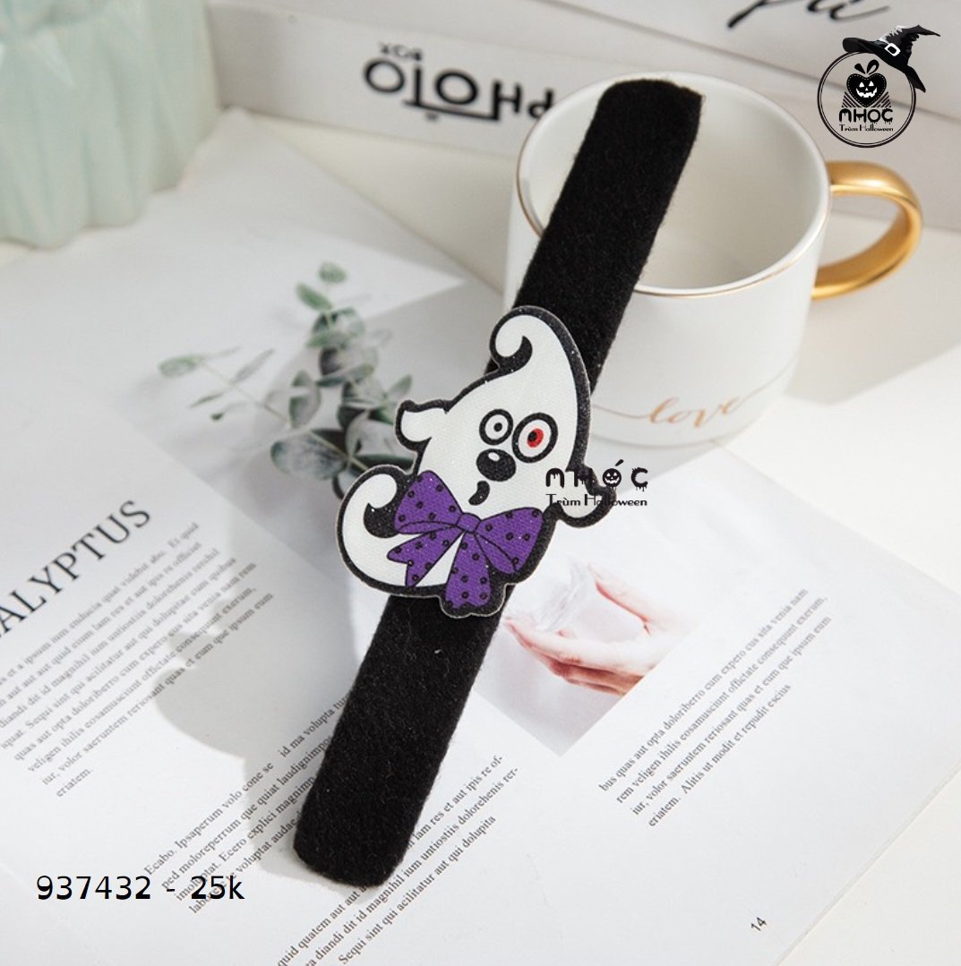 Vòng tay Halloween nỉ - Ma trơi - 2501