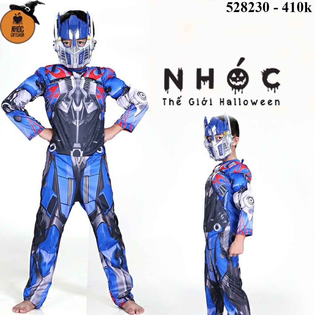 Bộ đồ trẻ em Iron man 3 màu Xanh dương 32001 - Size S