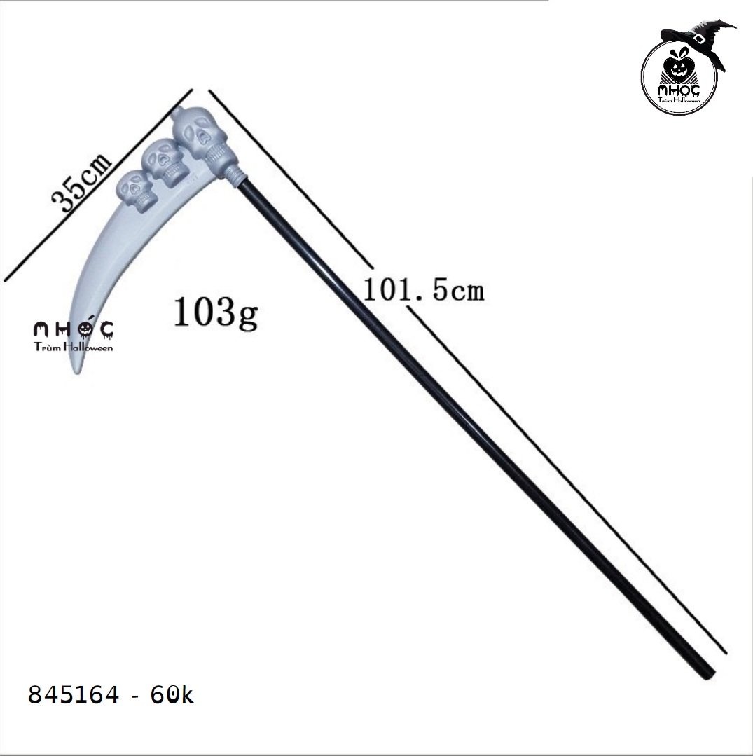 Vũ khí xám lưỡi hái 3 đầu lâu - 6001
