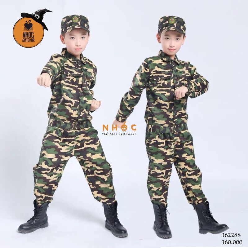 Bộ đồ bay Spicial Jorces vải lính - Size L - 36001