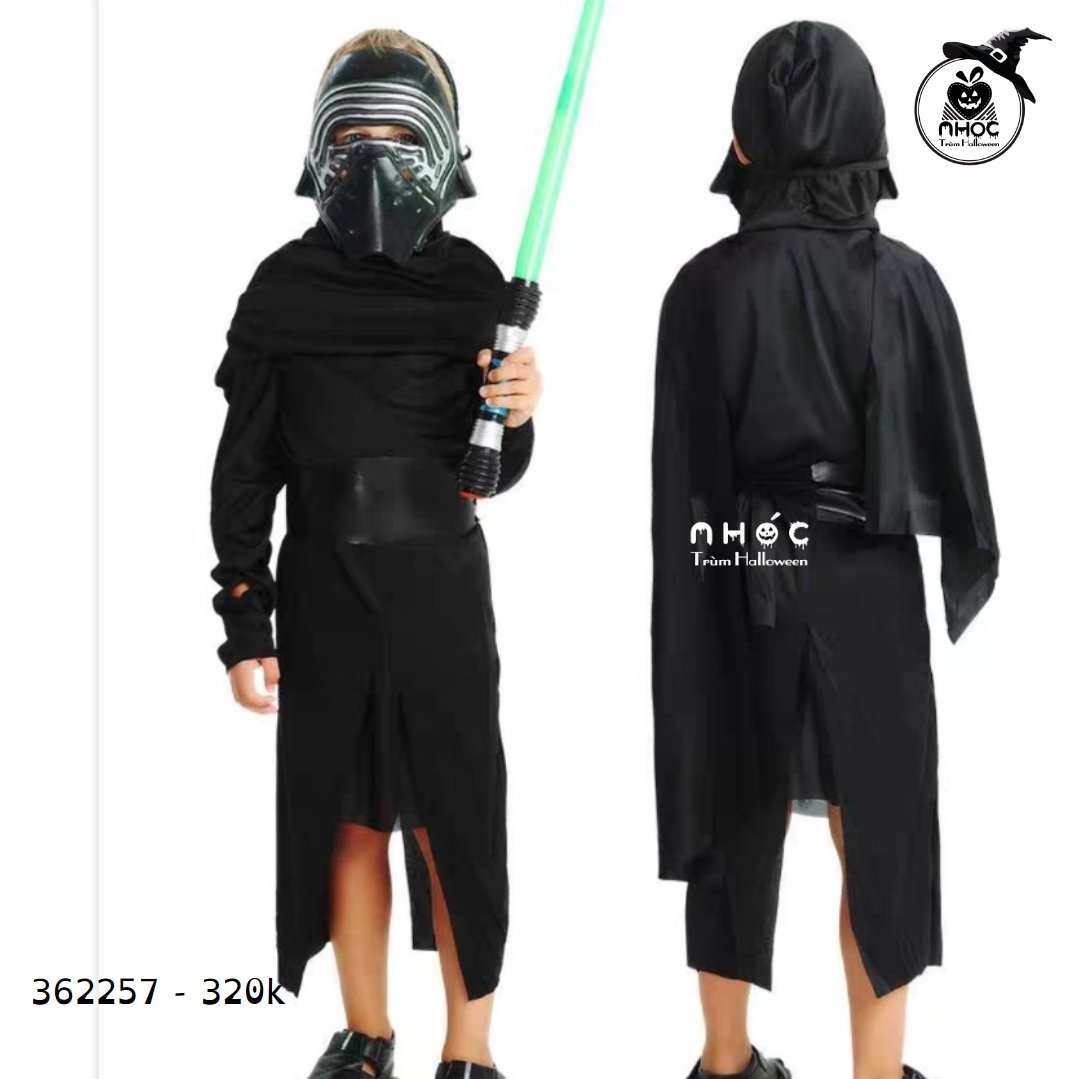 Bộ đồ bay Xin pan - Đen - Size S - 32001