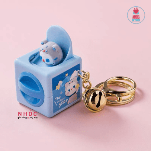 Móc khóa hộp thú biến hình cute - Tiger - 6501