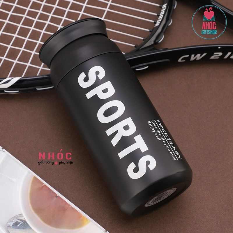 Bình giữ nhiệt Sports 350ml - 16001 - Đen