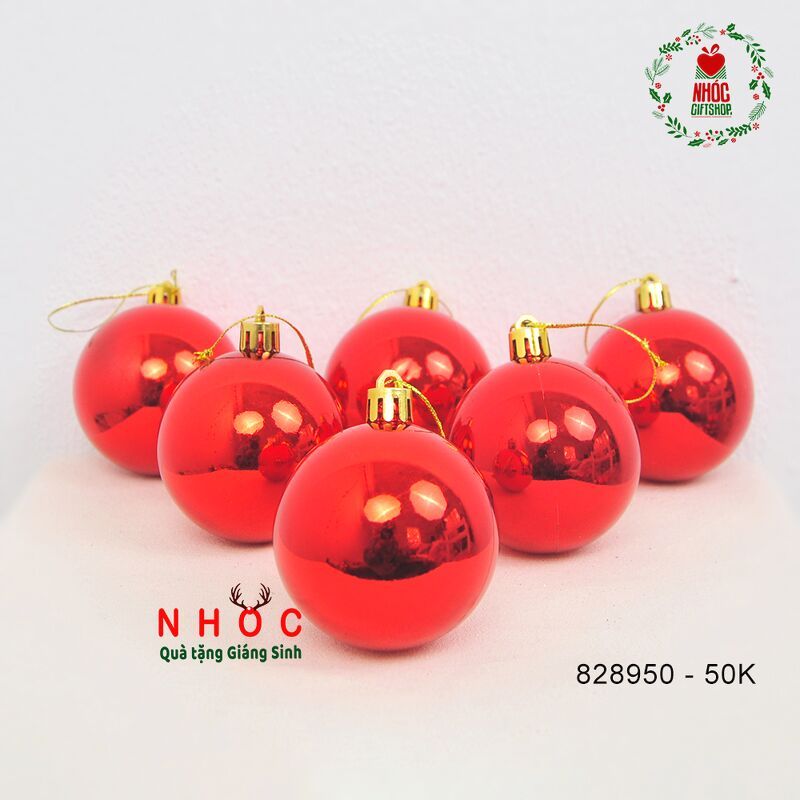 Trái châu bóng 60 ly - Bịch 6 - 0650