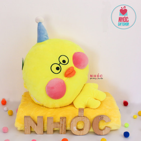 Gối mền Vịt lala - Vàng - 35350
