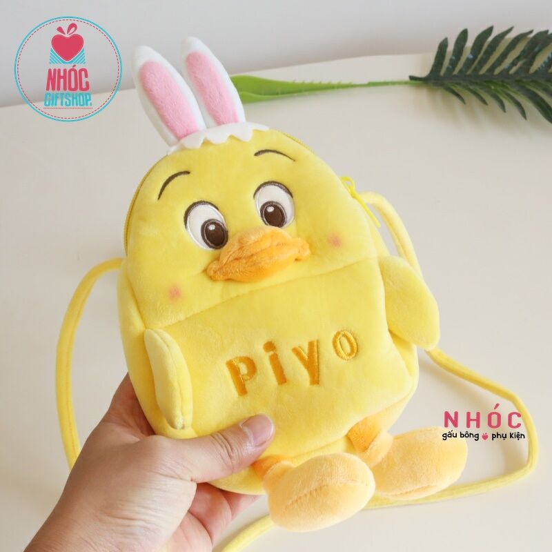 Túi đeo chéo cho bé Vịt - Vàng - 12001