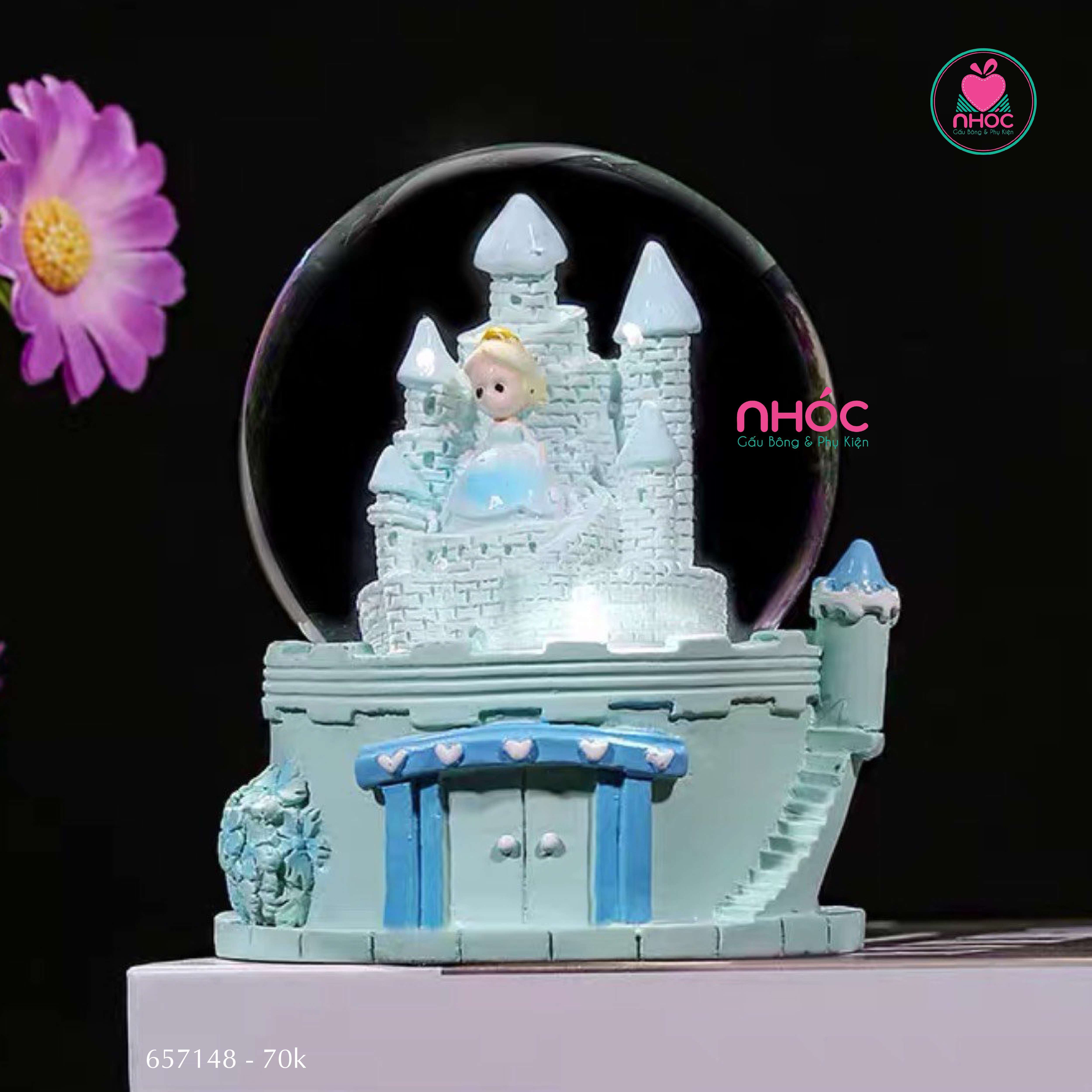 Cầu tuyết nhỏ nhạc đèn - Lâu đài công chúa - 0770