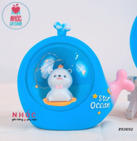 Đèn ngủ kiểu cá voi - 18001 - Gấu