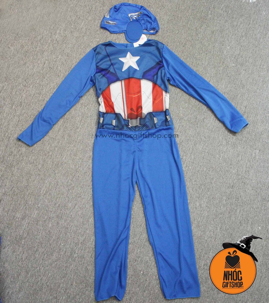 Bộ đồ trẻ em Captain america 32001 - S