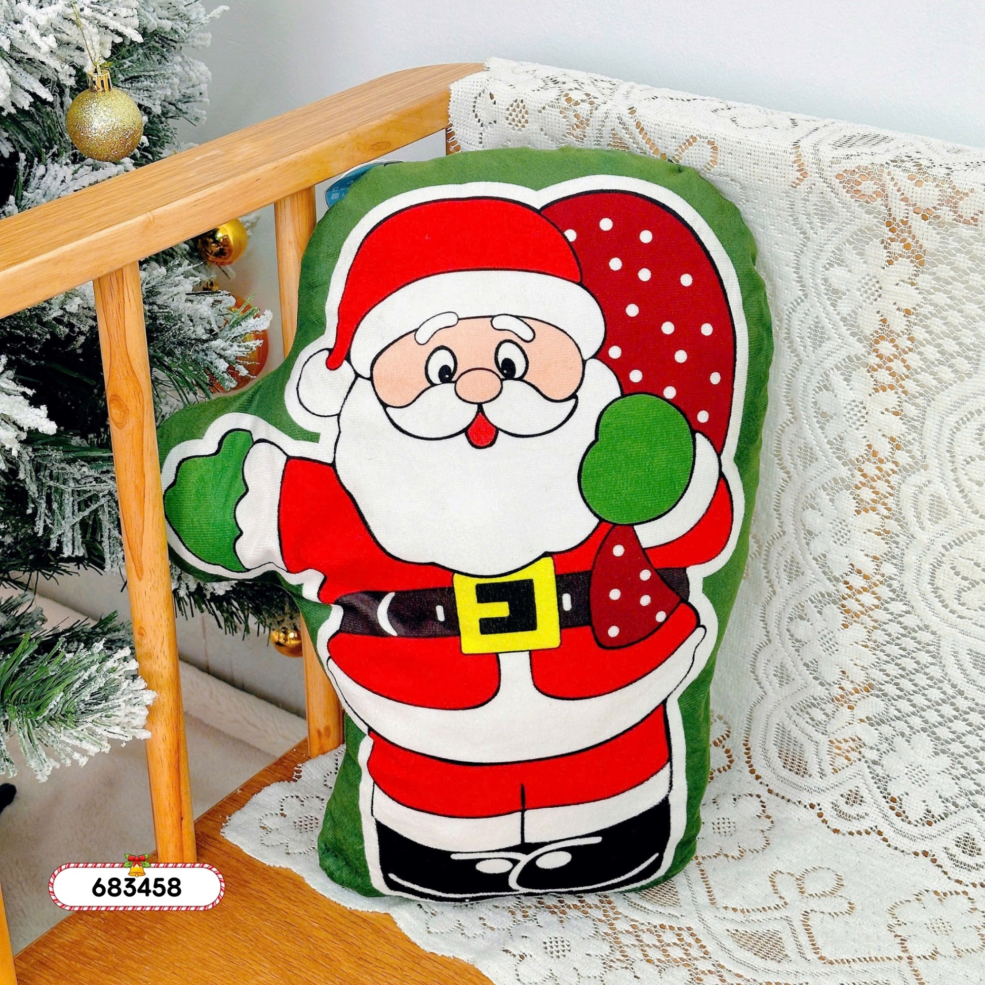 Gối bông noel - Ông già - 45180