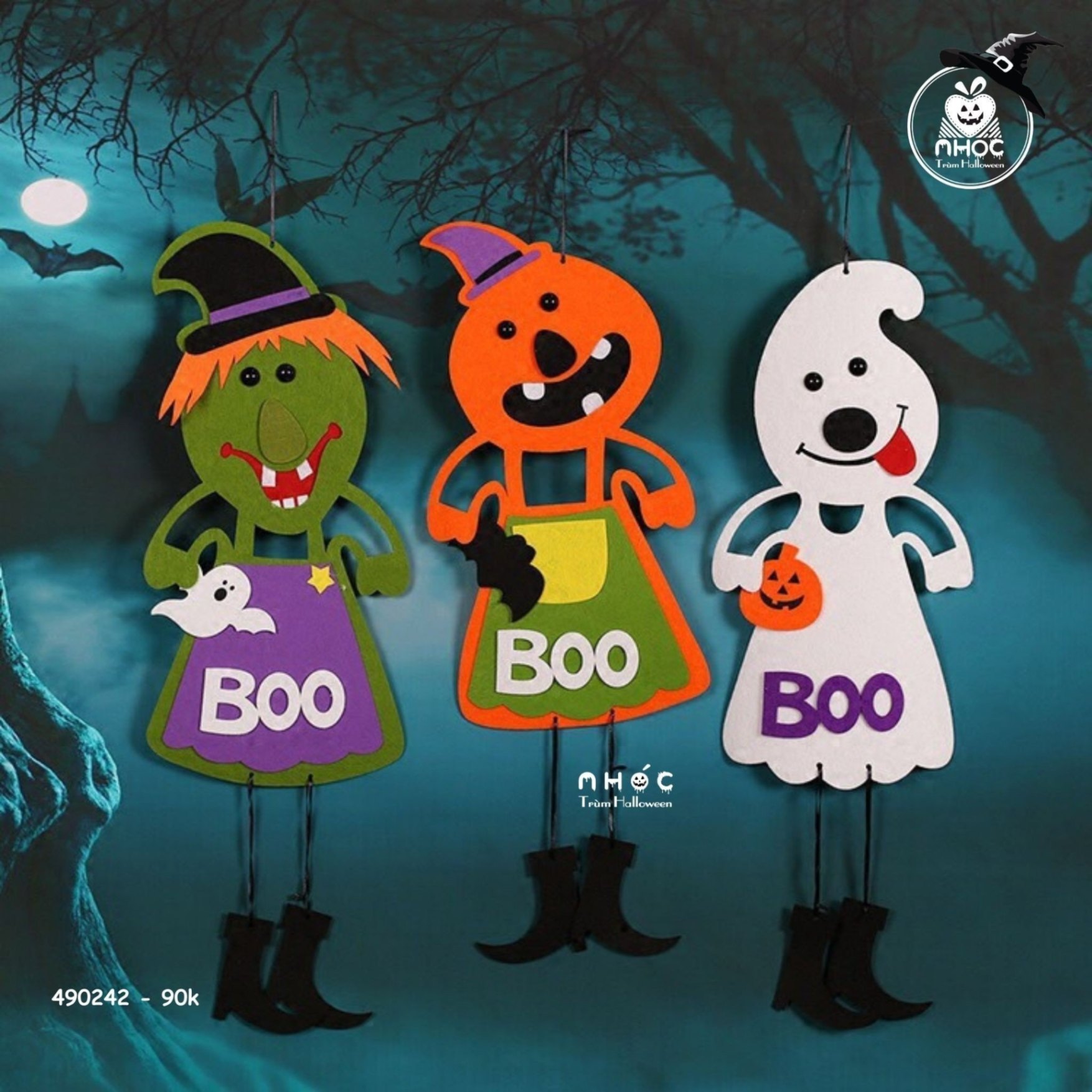Ma boo nỉ treo - 9001