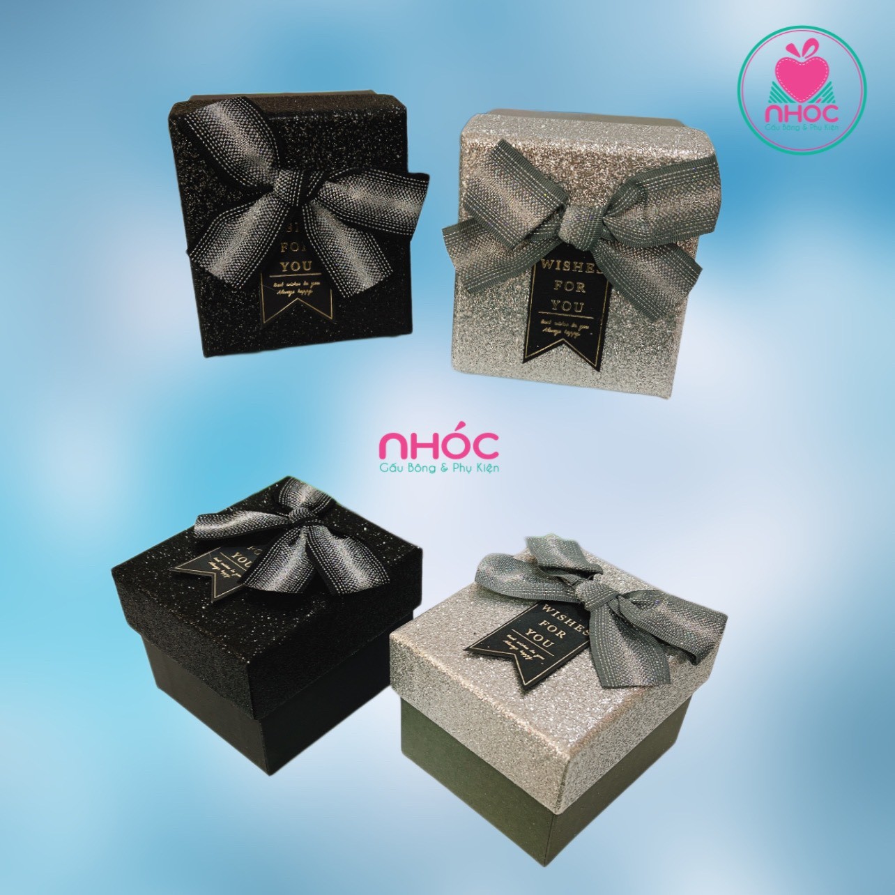 Hộp quà Hàn quốc Chữ nhật nhỏ - 9*8*7 - 4501