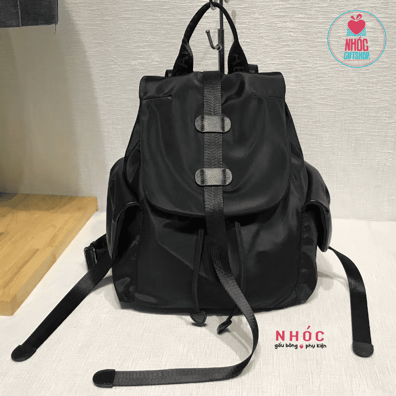 Balo vải con cóc - 34001 - Đen