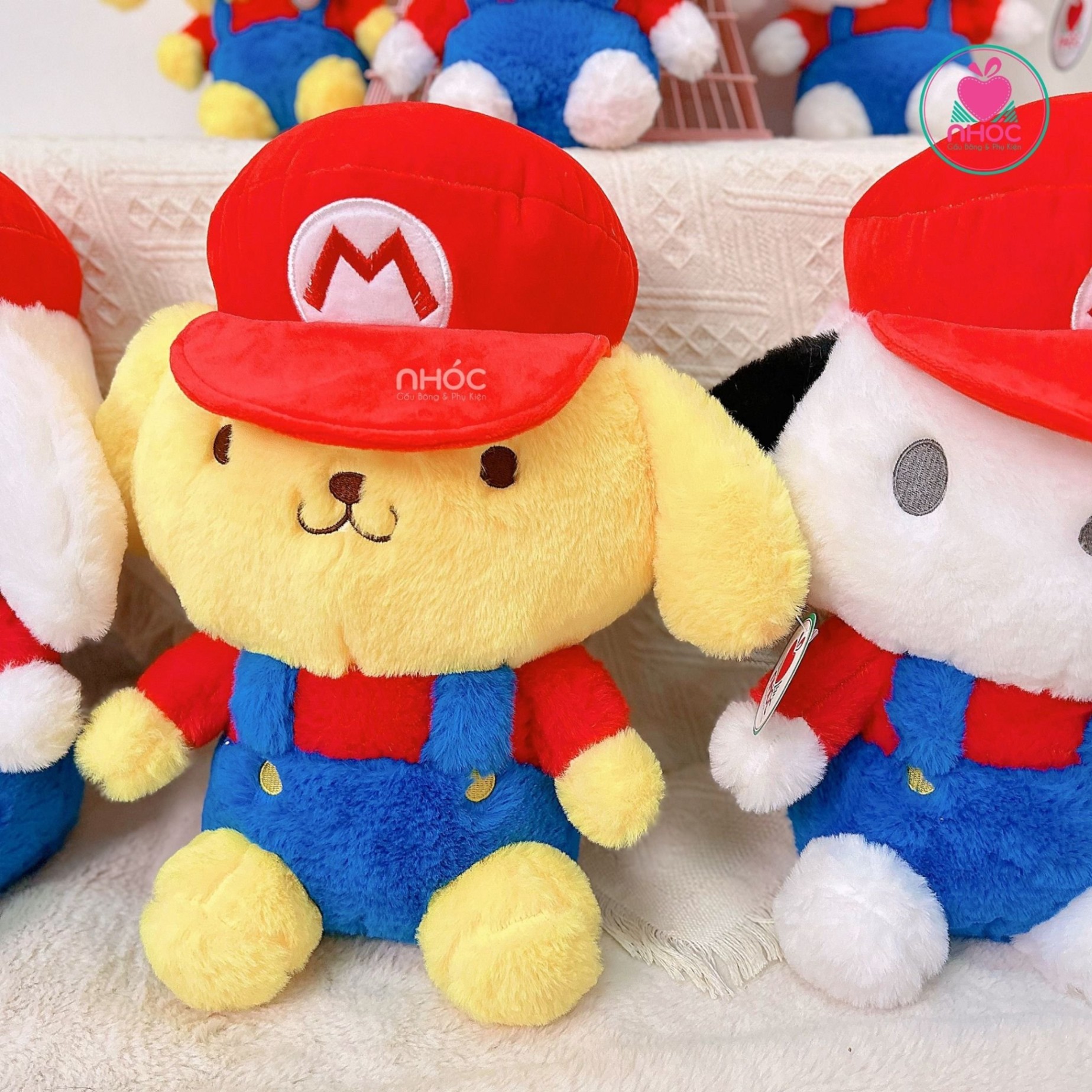 Thú bông Mario cosplay lông xù - Purin - 35240