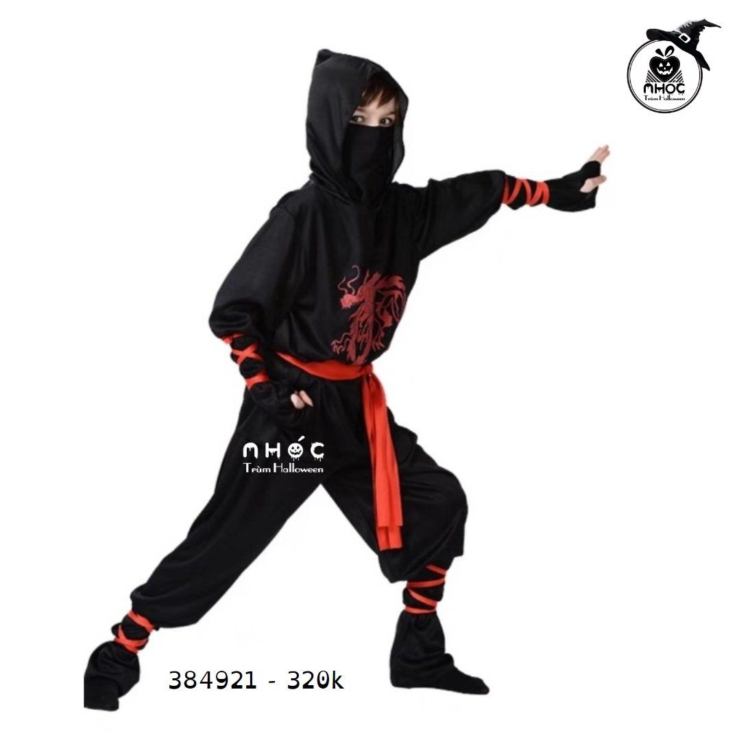Bộ đồ Teen Ninja Warrior - Size 4-6 - 32001