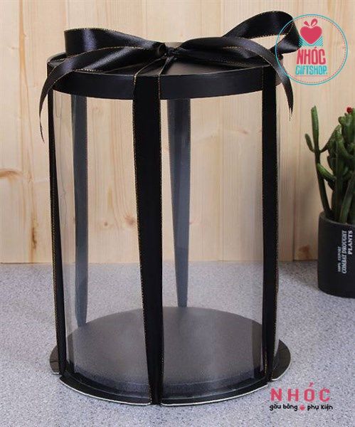 Hộp quà trong tròn - 23*30 - 8001