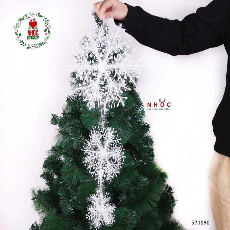 Bông tuyết nhựa bộ 6 - 6001