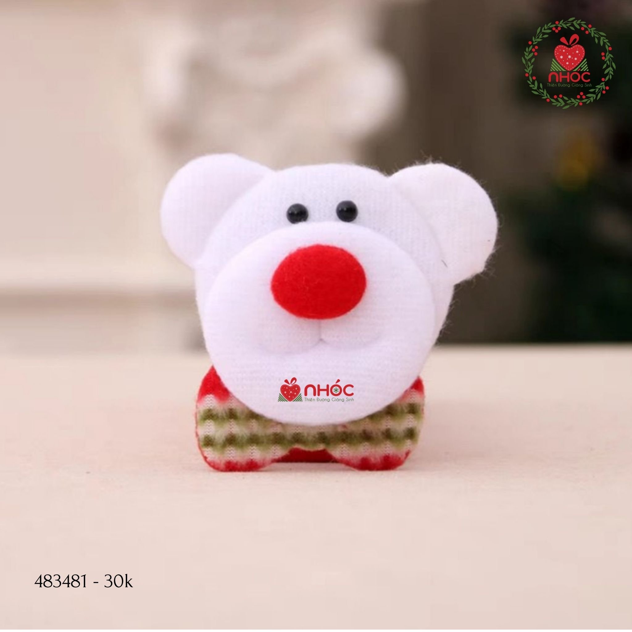 Cài áo noel 3001 - gấu