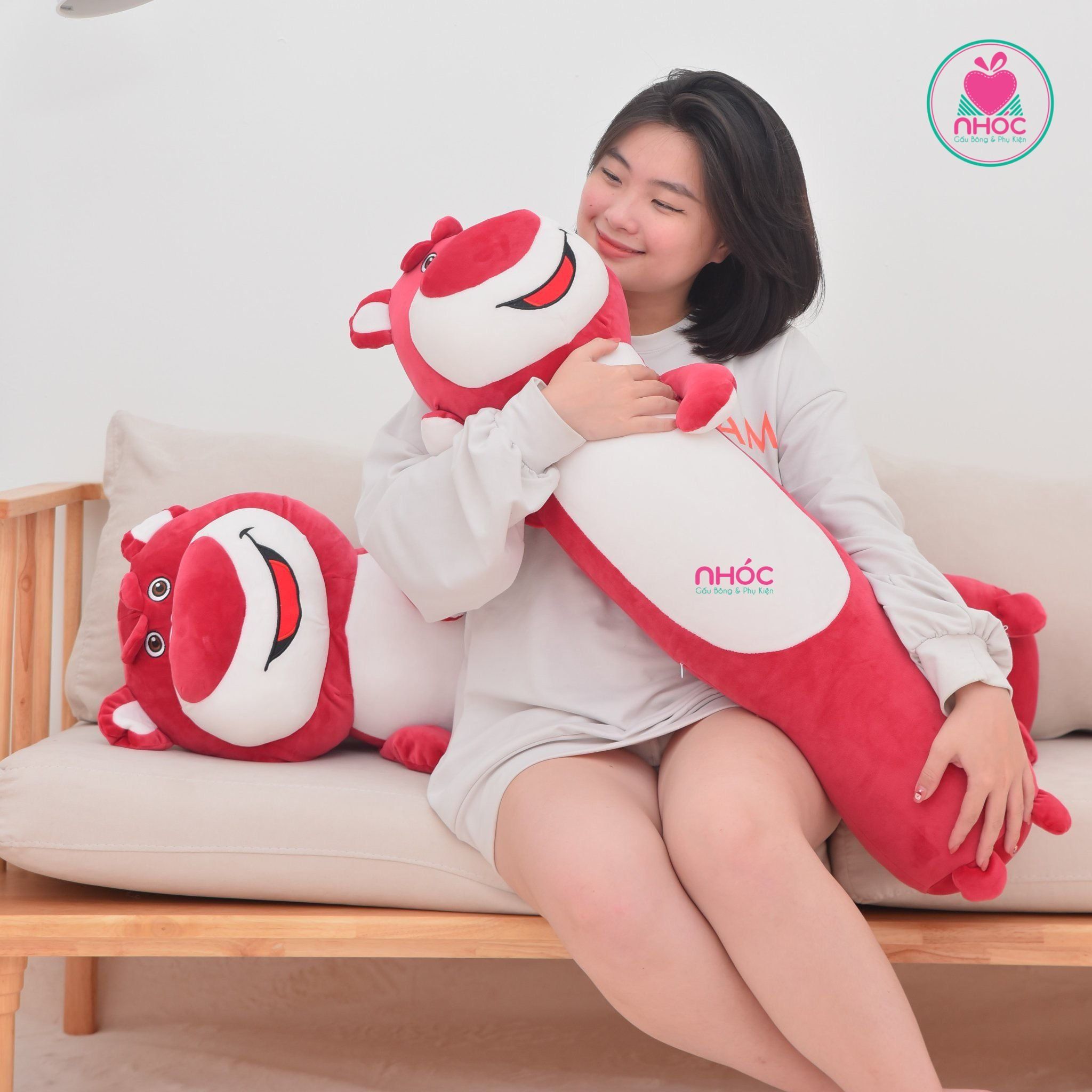 Gối ôm Toy Story lông mịn - Đỏ - 75320