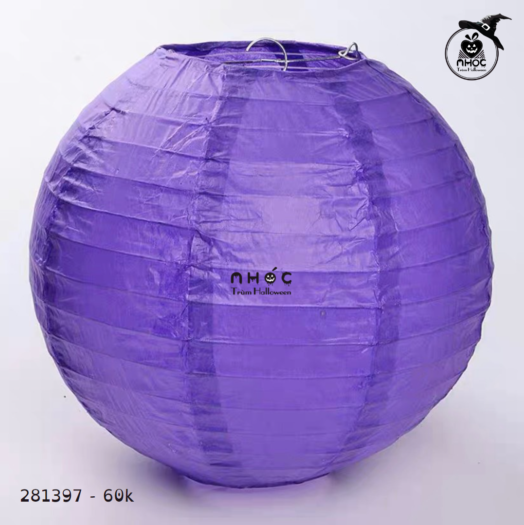 Đèn lồng - Tím - 5001