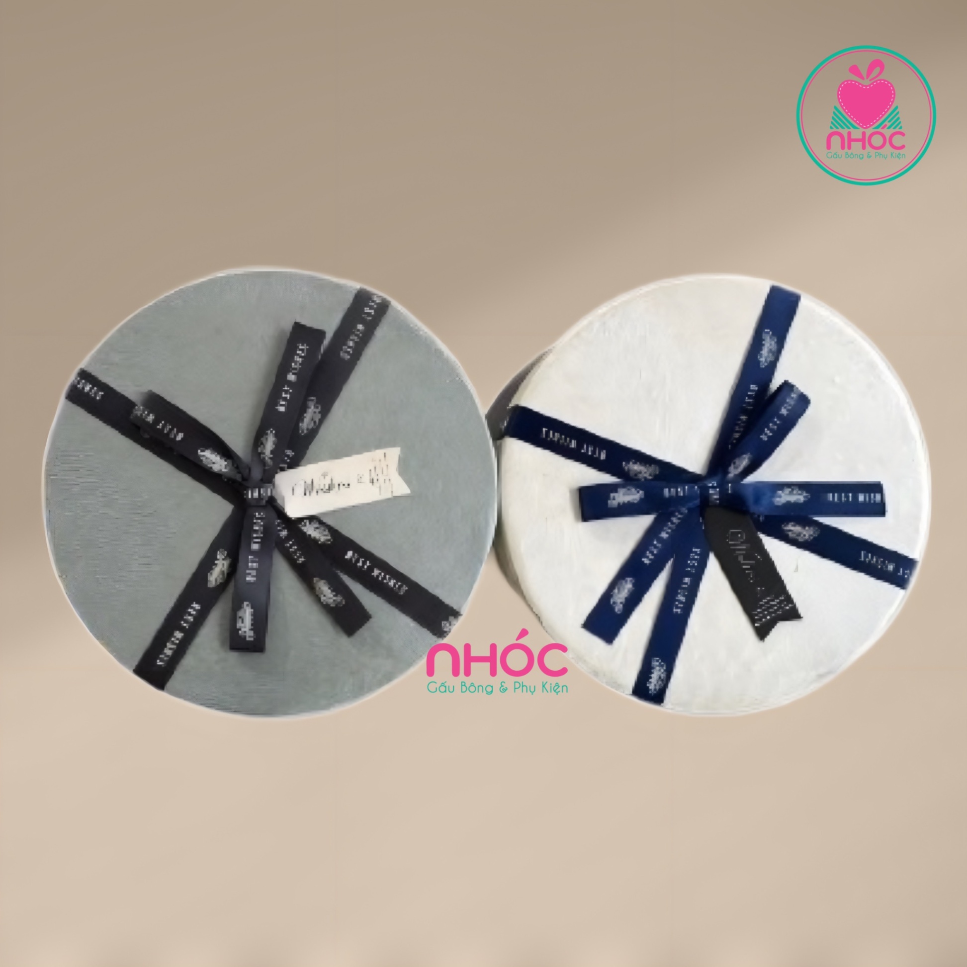 Hộp quà hàn quốc tròn - 0150
