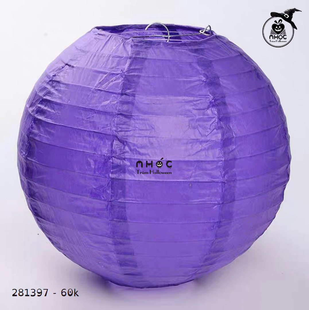 Đèn lồng - Tím - 6001