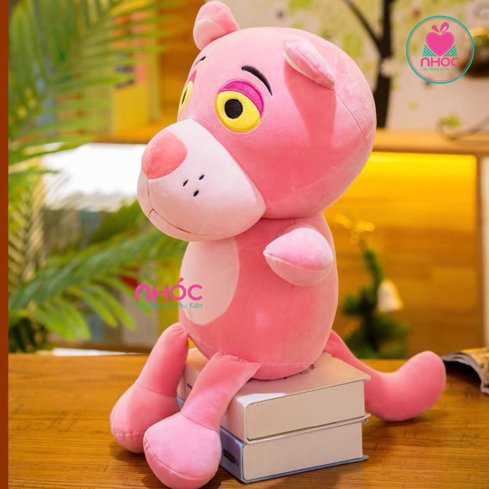 Thú bông nhỏ Báo hồng lông mịn - Hồng - 9501