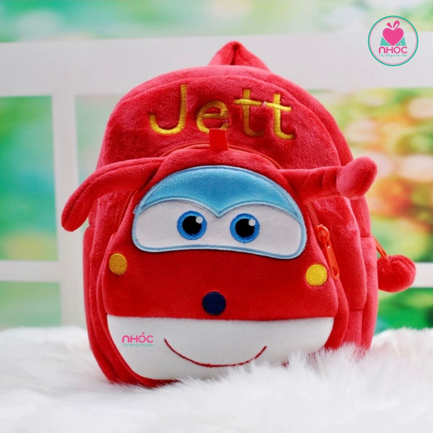 Balo bông kiểu thú - Jett đỏ - 15001