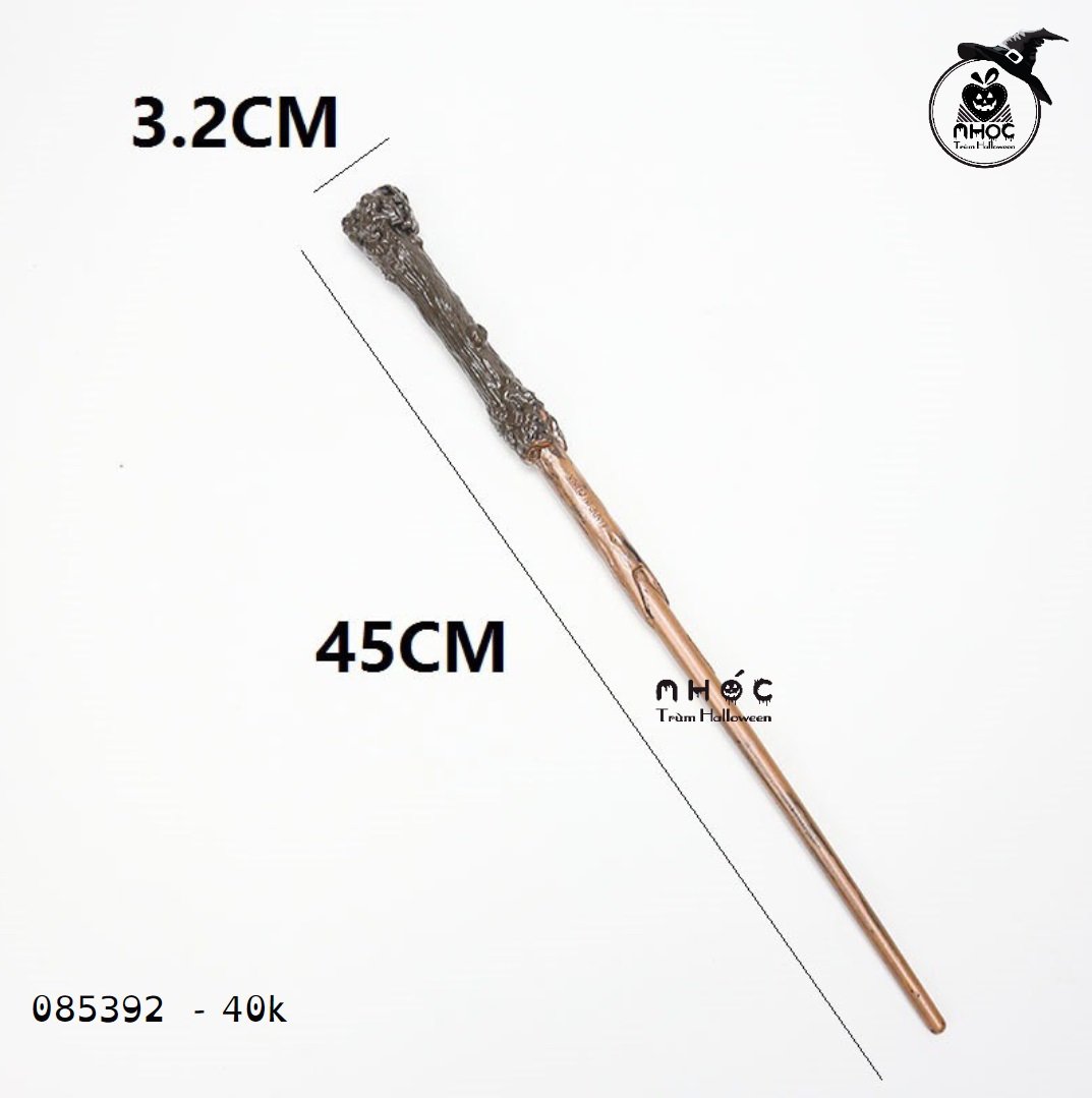 Đũa thần harry potter gỗ - Đen - 5001
