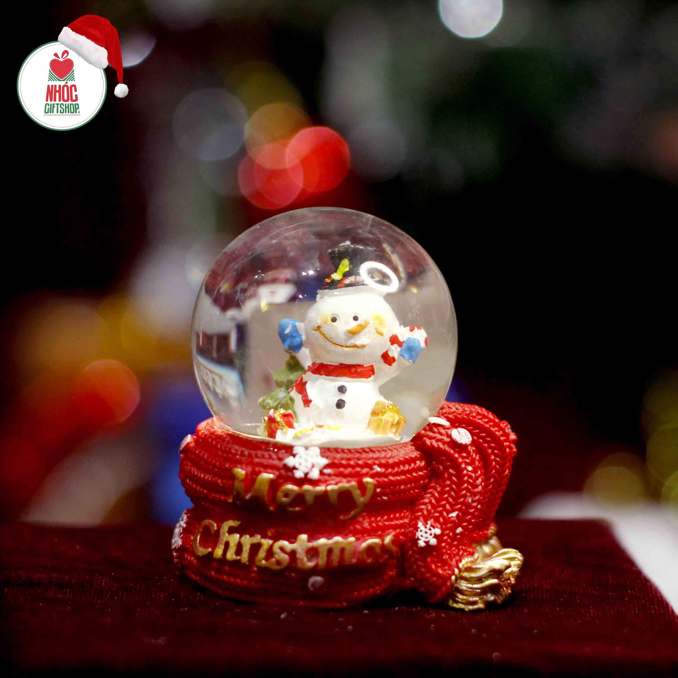 Cầu tuyết noel đế bông tuyết - Người tuyết - 6501