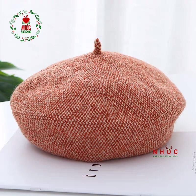 Nón len bánh tiêu - Nâu - 14001