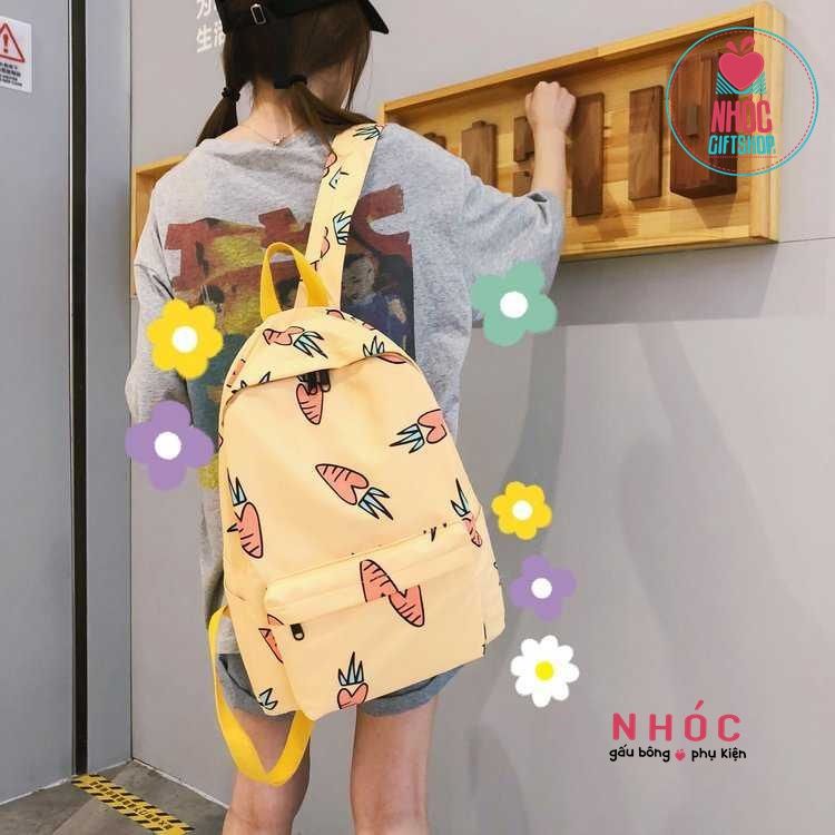 Balo vải in hình - 32001 - Cà rốt vàng
