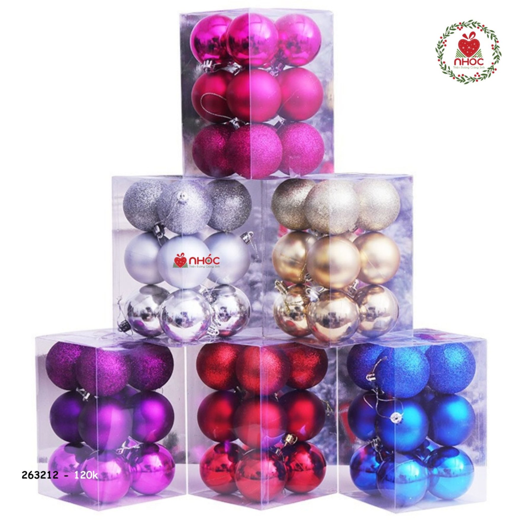 Trái châu kiểu Mix bộ 12 trái - 50 ly - 05120