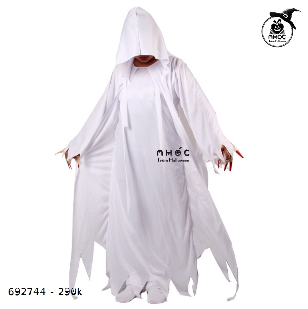 Áo Halloween ma tua rua - Trắng - 80290
