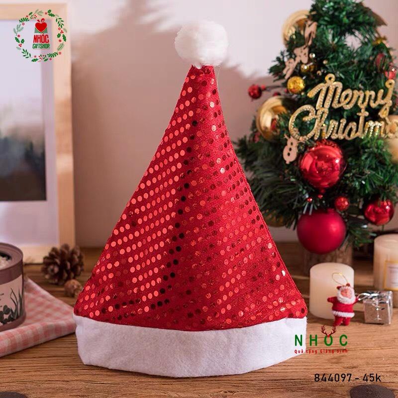 Mũ noel kim sa in sao - Đỏ - 4501