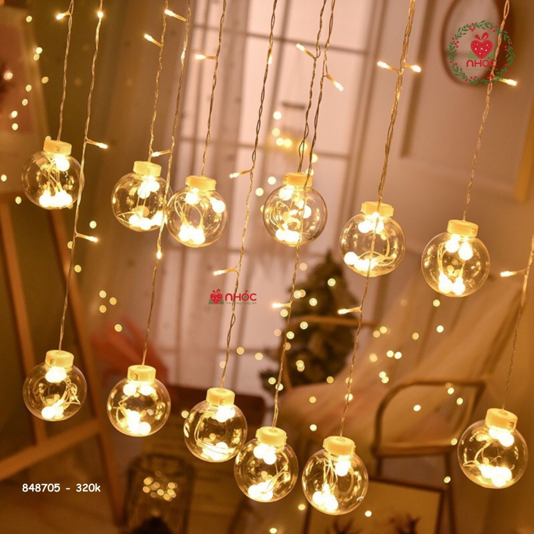 Bộ đèn banh 138 - 12 banh - 750320 - Vàng