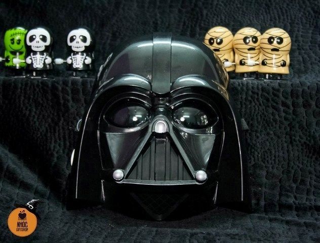 Mặt nạ nhựa TE có đèn - Siêu nhân Star Wars - Đen - 8001