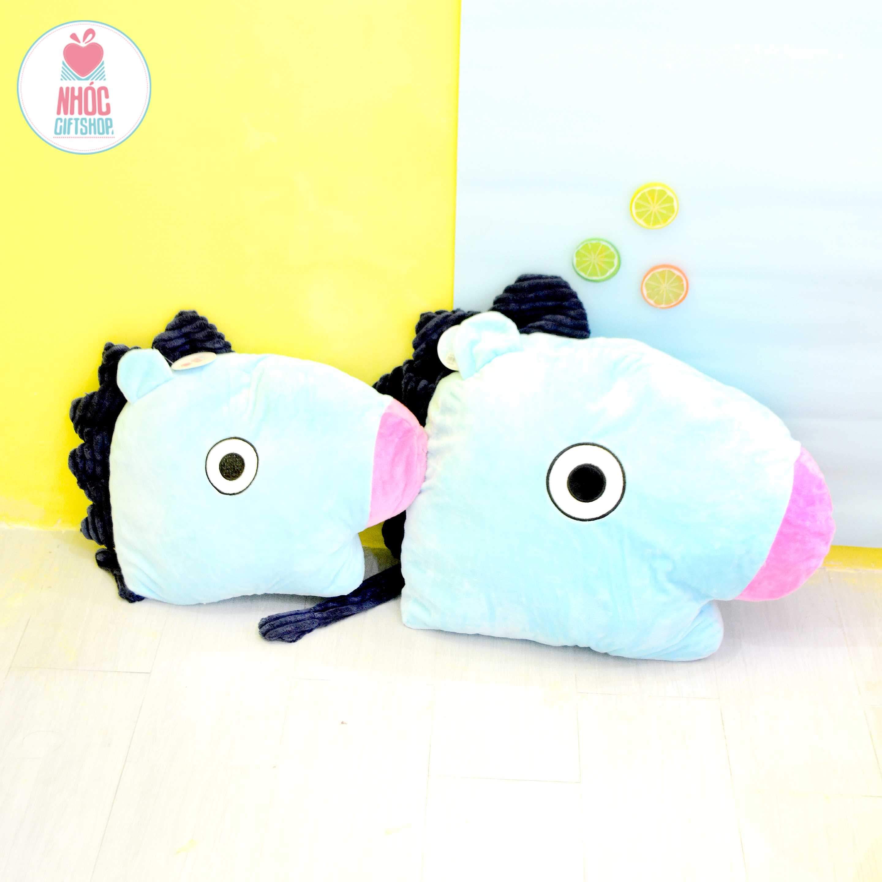 Gối bông BTS Mang - Xanh da trời - 35210