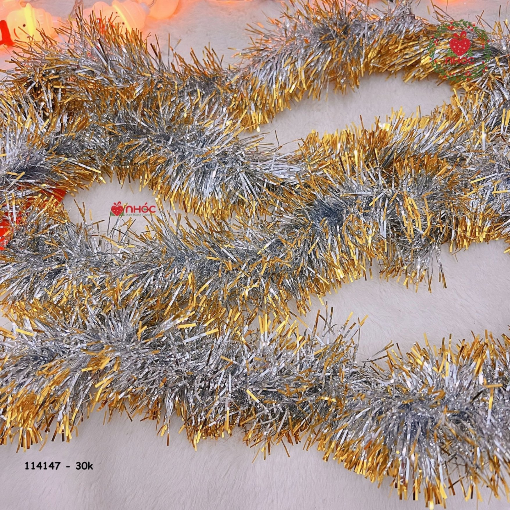 Dây kim tuyến chồn 2 màu - 3001 - Vàng
