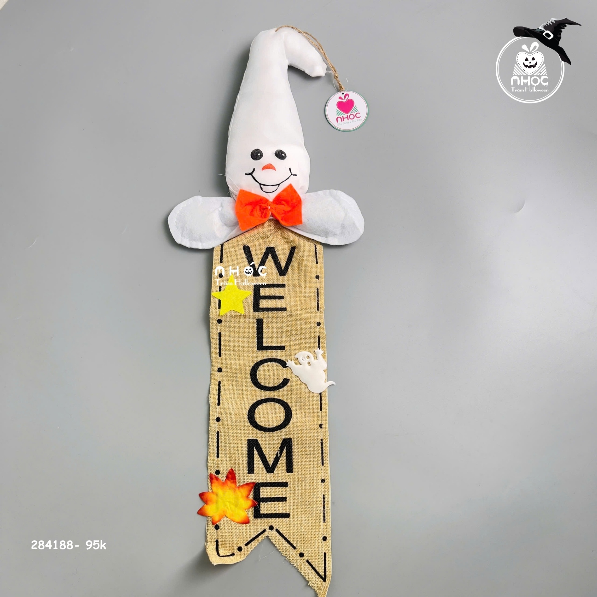 Ma boo treo bảng Welcome - Trắng - 9501
