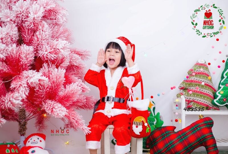 Đồ bộ nhung noel - Size 1 - 80110