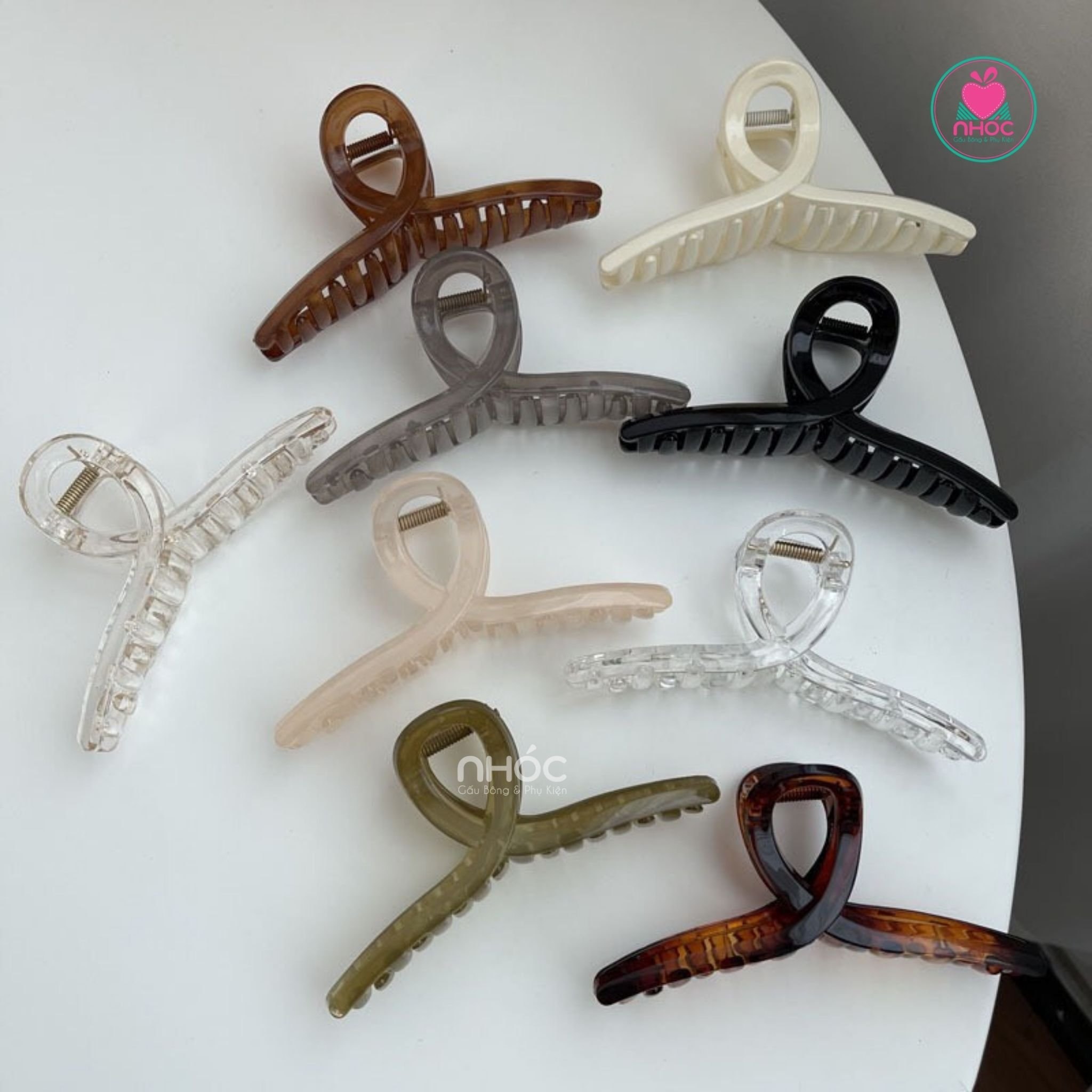 Kẹp gắp nhựa kiểu soắn 13cm - 3001