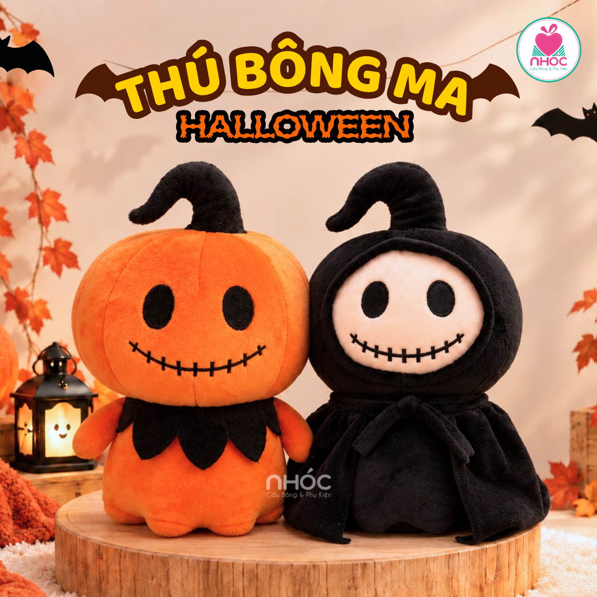 Thú bông Halloween Ma lông mịn TC