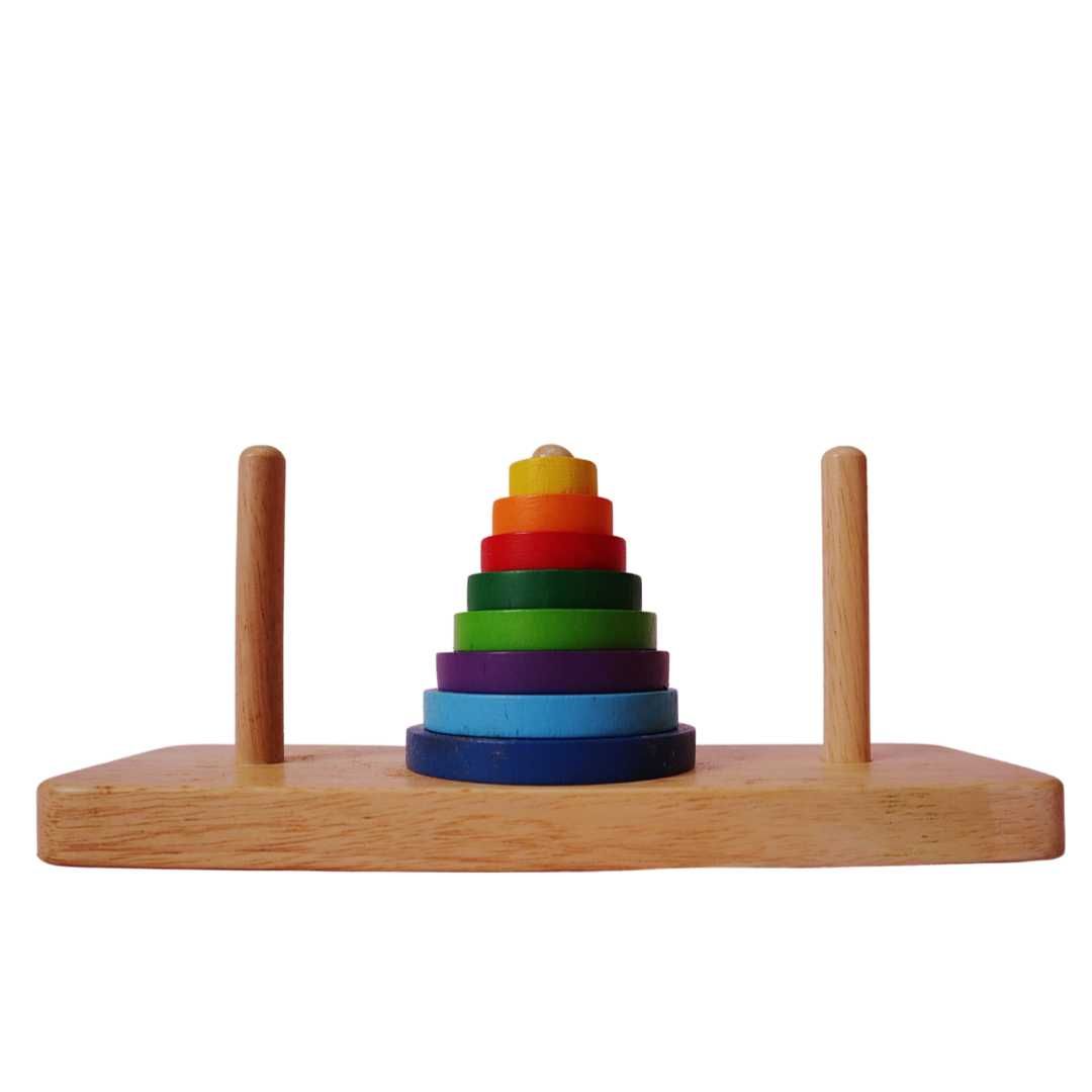 Bộ cầu vòng gỗ Montessori