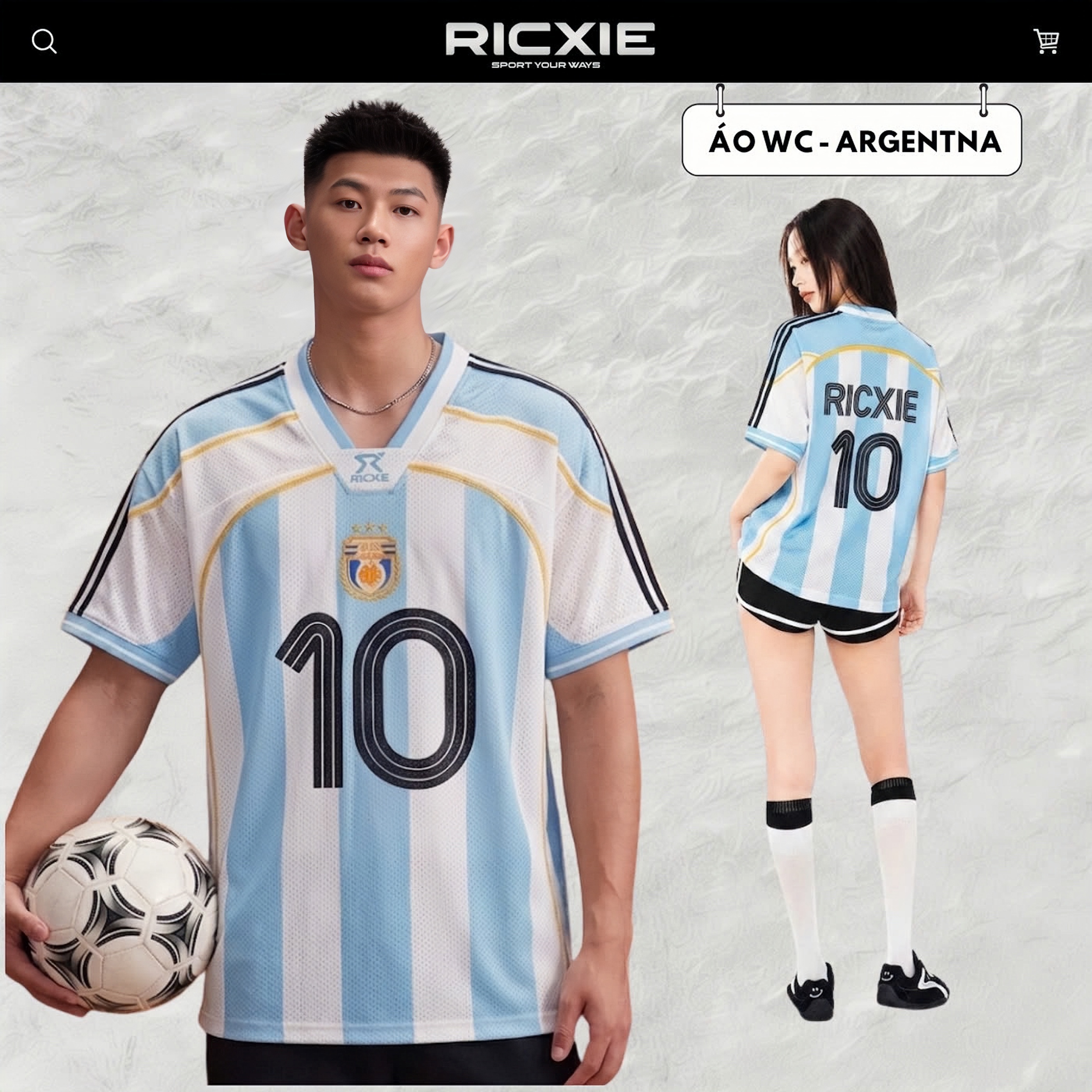 ÁO WC - ARGENTINA