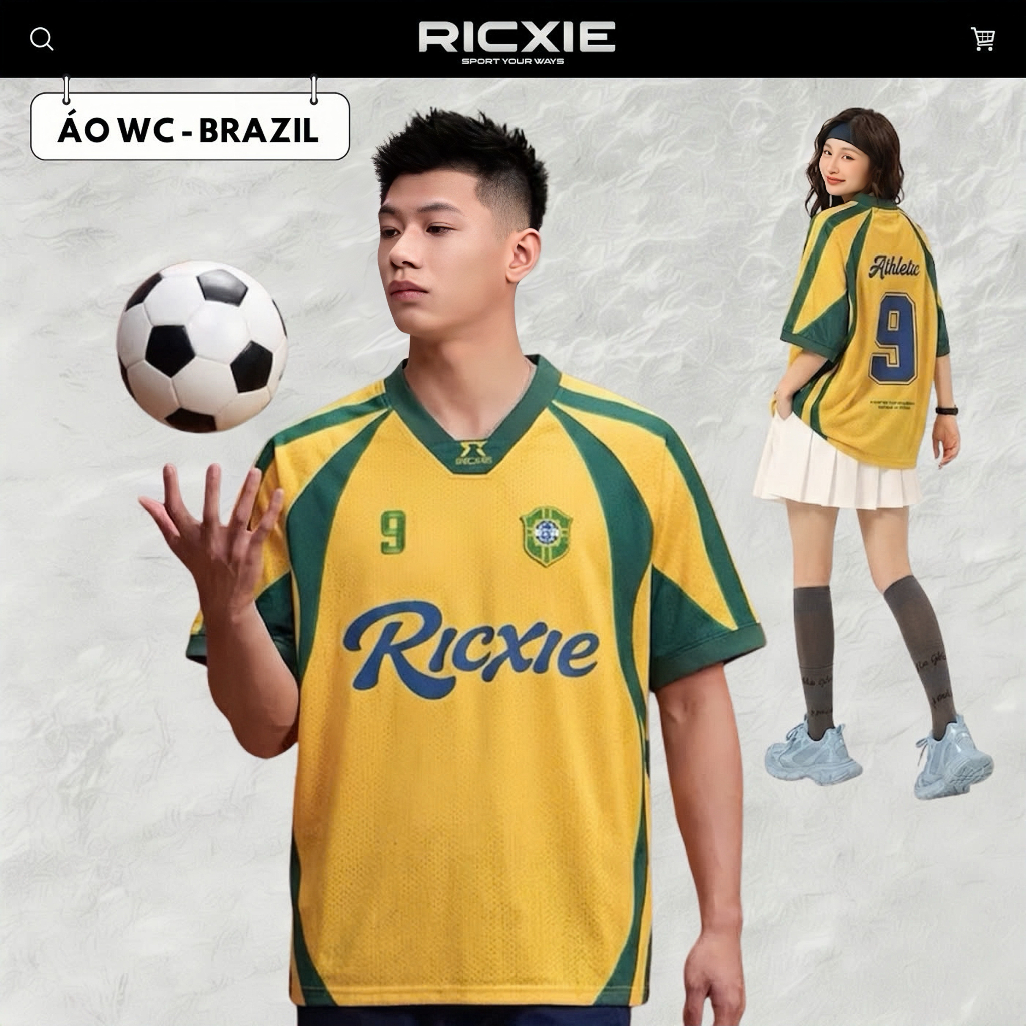ÁO WC - BRASIL