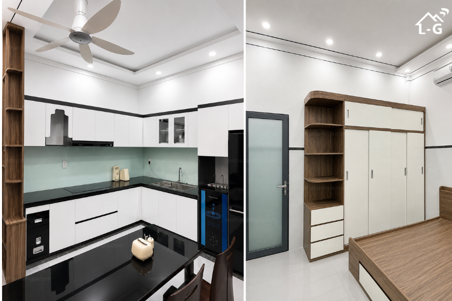Thi Công Nội Thất Trọn Gói Nhà Phố Bình Chánh, TP. Hồ Chí Minh