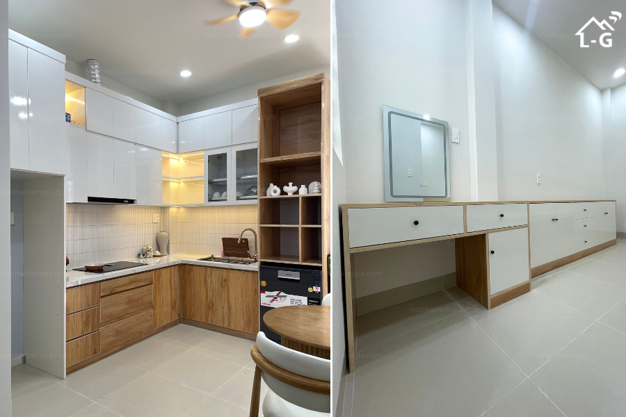 Thi Công Tủ Bếp Và Kệ Tivi Linh Tây, Thủ Đức