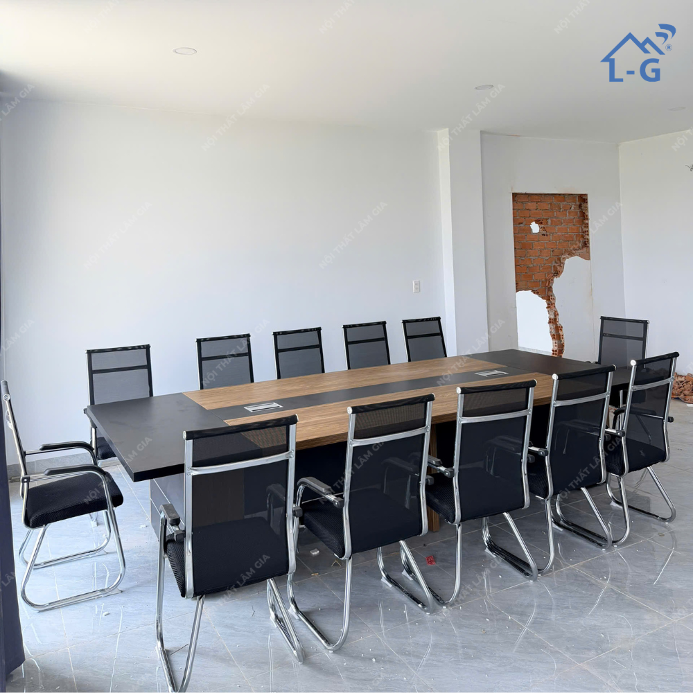 Bàn Họp Gỗ Công Nghiệp Cao Cấp Lâm Gia (BHGCNCCLG)