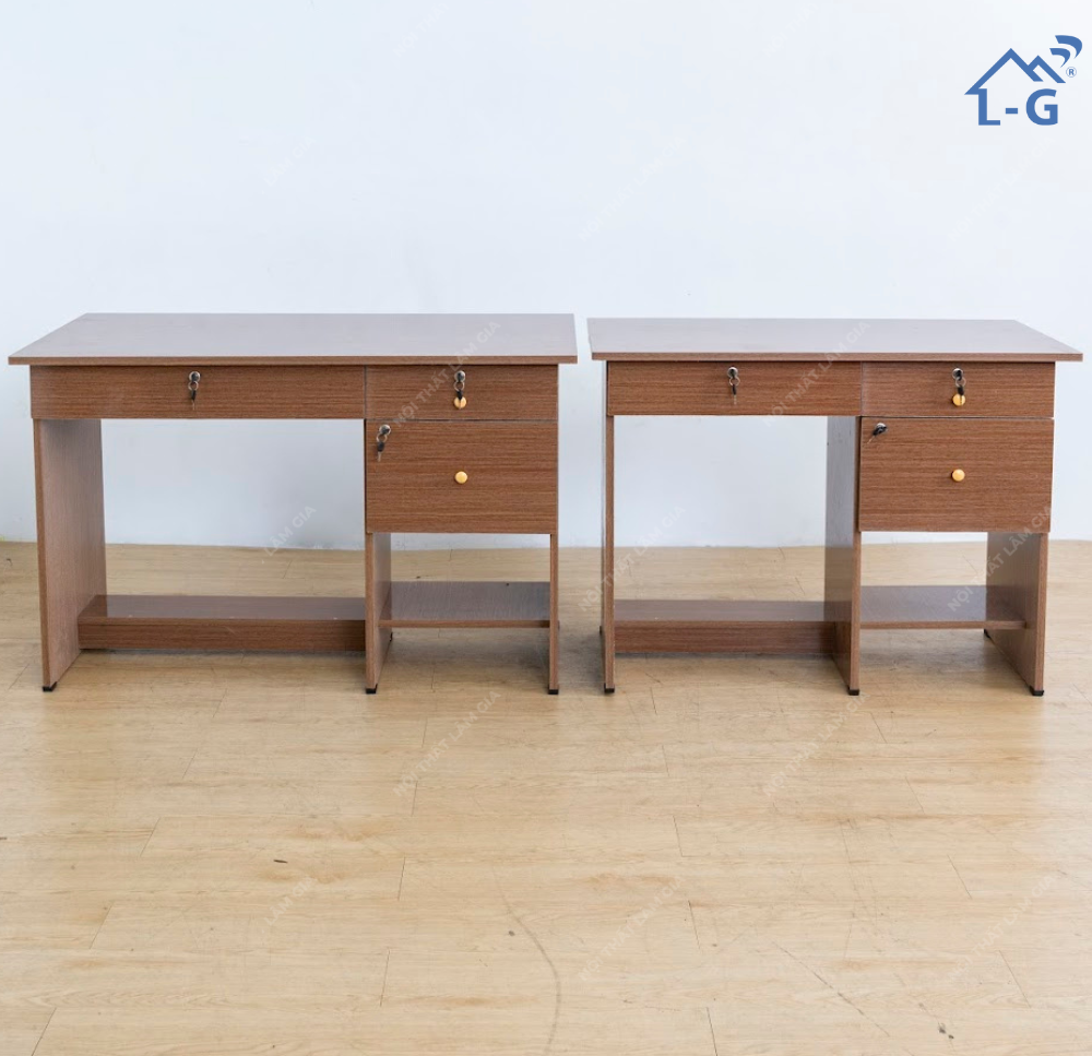 Bàn Làm Việc Okal Lâm Gia 3 Hộc Kéo (BLVOKLG3HK)
